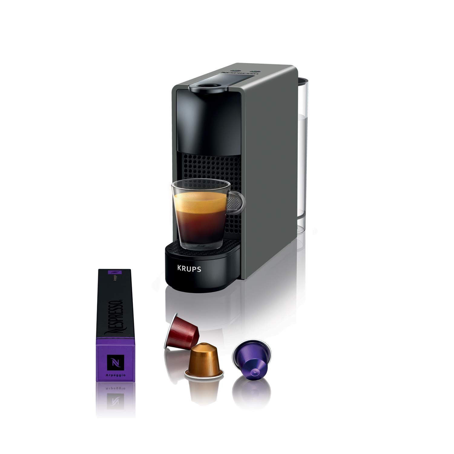 Avelino Essenza Mini – Machine à Café Gris Intense